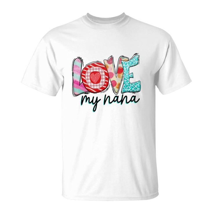 Sending Love To My Nana Gift For Grandma New T-Shirt