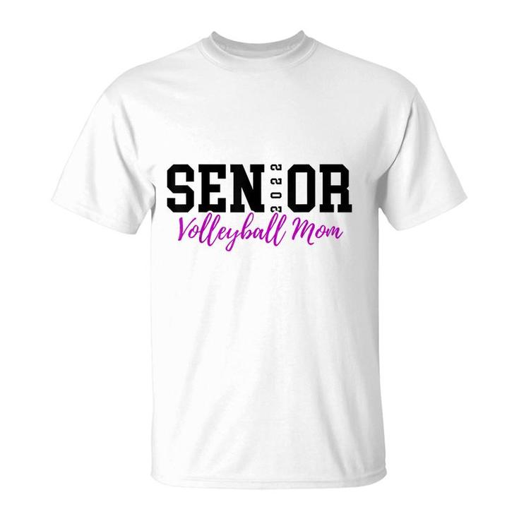 Senior 2022 Volleyball Mom  T-Shirt