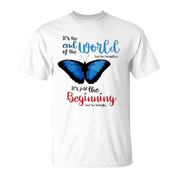 Spiritual End Of The World Butterfly Transformation T-Shirt