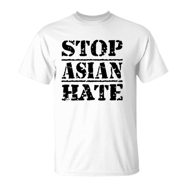 Stop Asian Hate Support & Awareness Proud Asian American T-Shirt