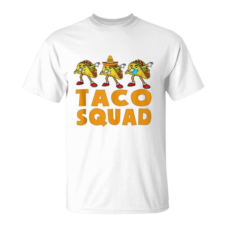 Taco Squad  Crew Cinco De Mayo Cute Tacos Kids Toddler  T-Shirt