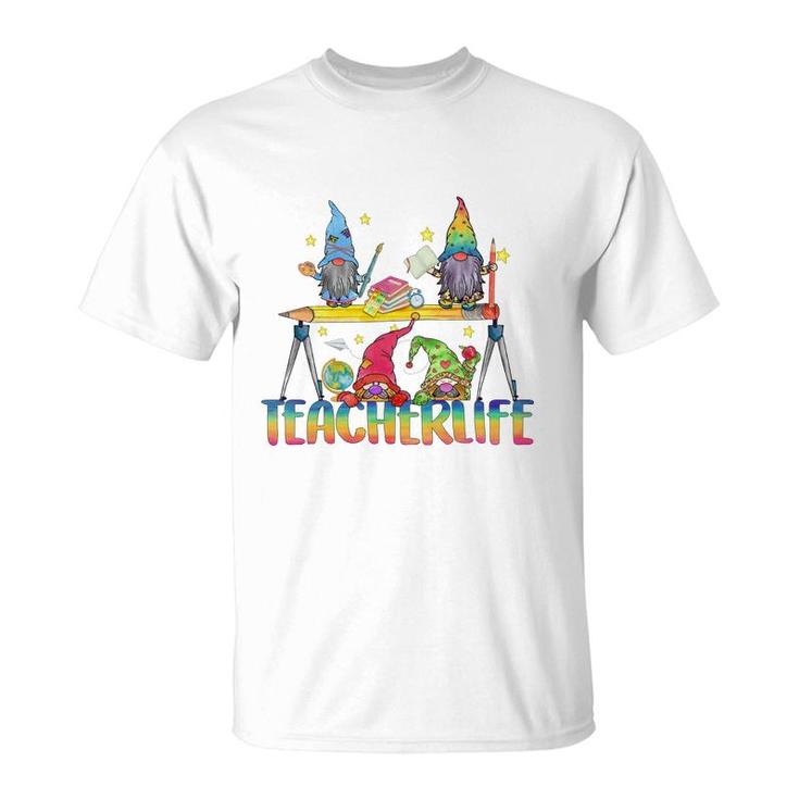Teacher Life Like Little Fairies Who Bring Knowledge To Students T-Shirt