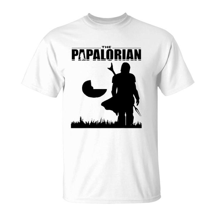 The Papalorian Dadalorian Funny Fathers Day Costume Tee T-Shirt