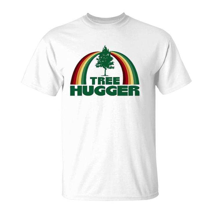 Tree Hugger Earth Day Tree Environmental Protection T-Shirt