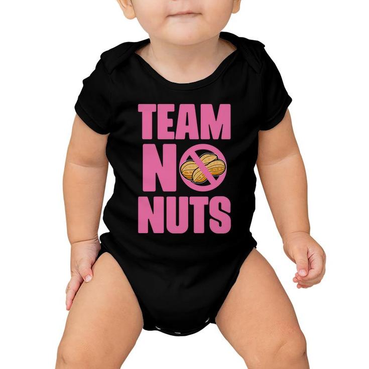 Baby Gender Reveal Party Gender Reveal Team No Nuts Girl Baby Baby Onesie