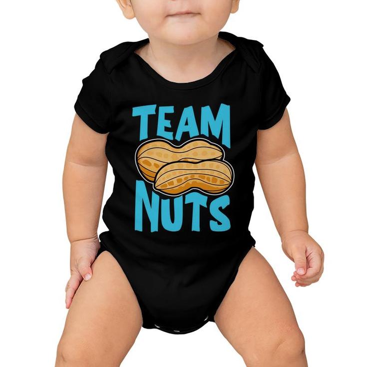 Baby Gender Reveal Party Gender Reveal Team Nuts Boy Baby Baby Onesie