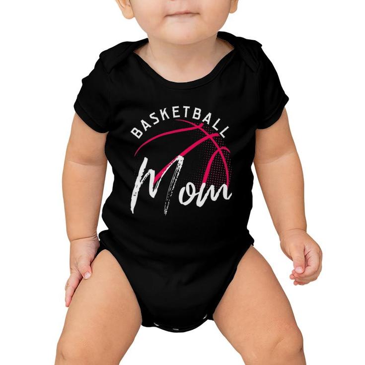 Basketball Mom Mothers Day Gift Baby Onesie