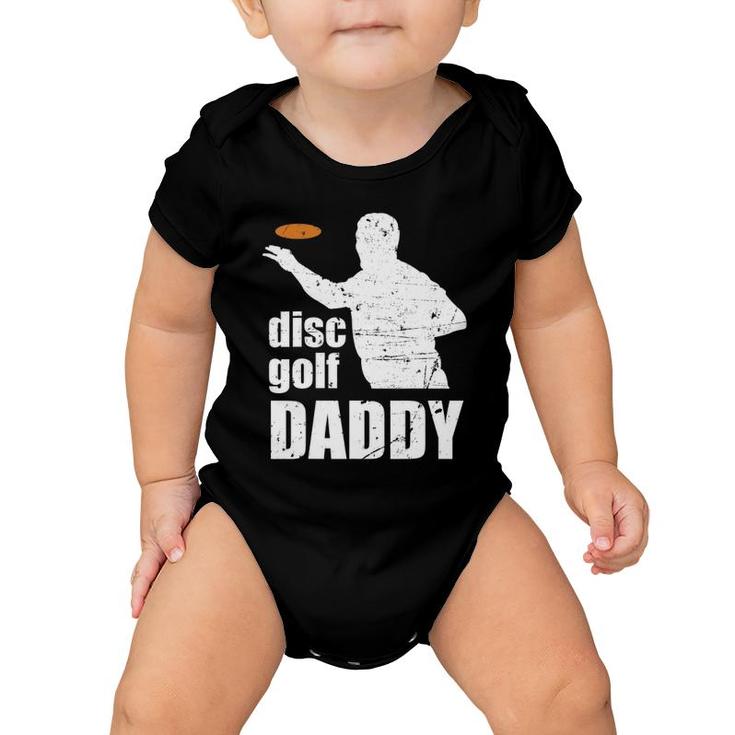 Disc Golf Daddy Father Discgolf Hole In One Pair Midrange Baby Onesie