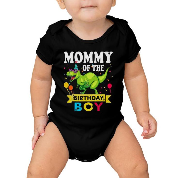 Mommy Of The Birthday Boyrex Rawr Dinosaur Birthday Boy Baby Onesie