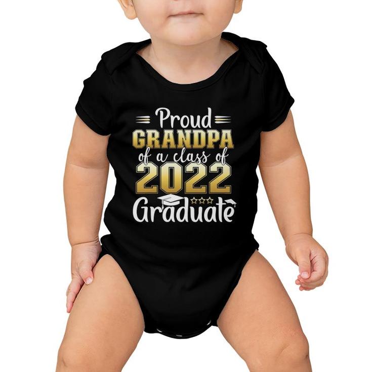 Proud Grandpa Of A Class Of 2022 Graduate Senior Graduation Baby Onesie